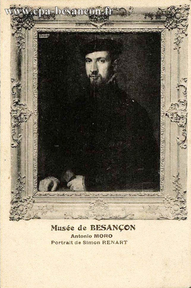 Musée de BESANÇON - Antonio MORO - Portrait de Simon RENART